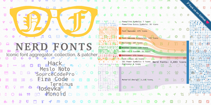 Nerd Fonts 한방에 설치하기 - EasyNerdFonts